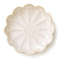 Pearl Petal Scalloped Ceramic Plate