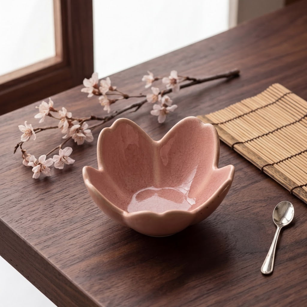 Blush Blossom Ceramic Bowl
