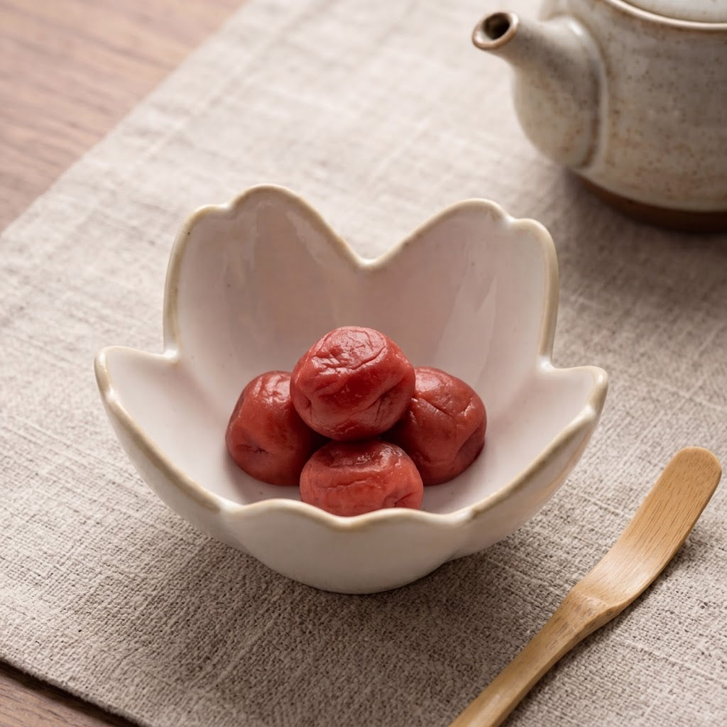Ivory Blossom Ceramic Bowl